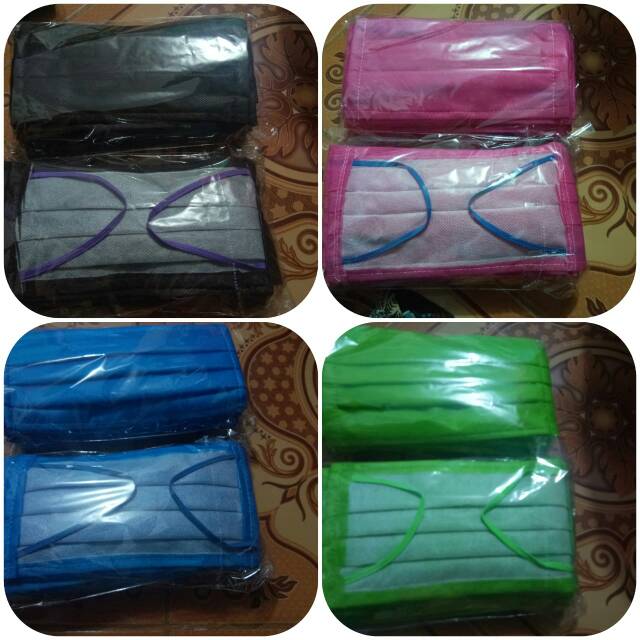 MASKER SURGERY 3 PLY EARLOOP/HEADLOOP HOMEMADE