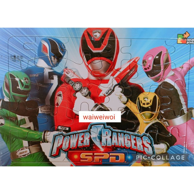 Puzzle Power Rangers