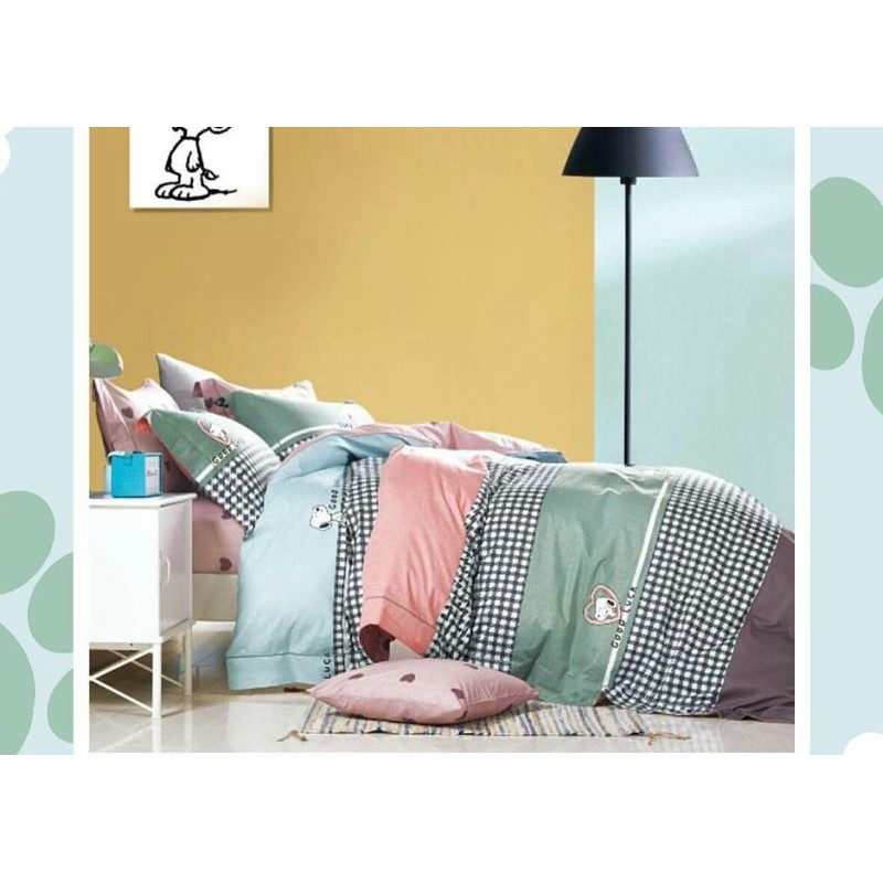 BEDCOVER SET UKURAN KINGKOIL