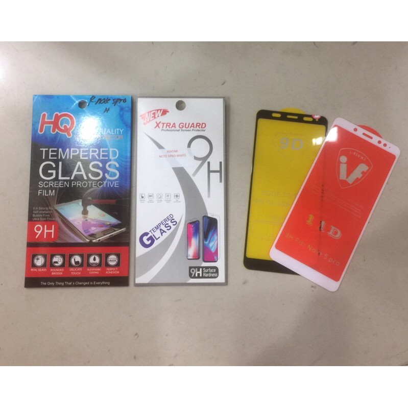 Tempered glass screen guard redmi note 9 pro
