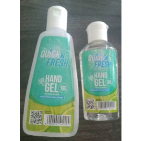 hand sanitizer quick n fresh 60ml/100ml