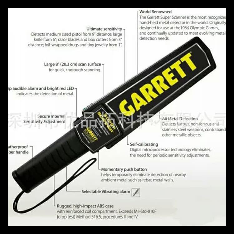 METAL DETECTOR GARRET KODE 1076