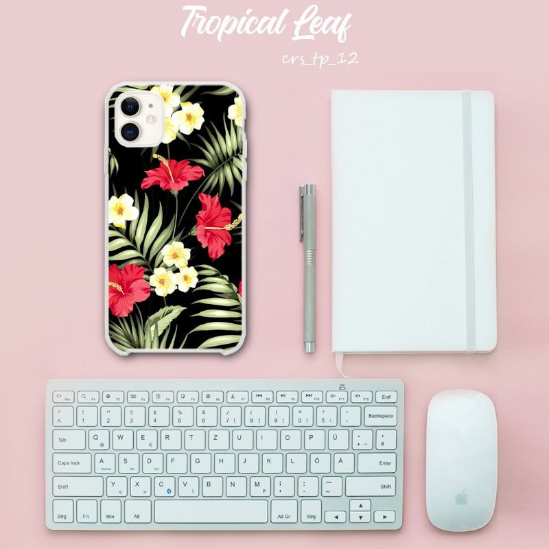 CUSTOM CASE SOFCASE & HARDCASE TROPICAL LEAF CRS TP 13 ALL BRAND