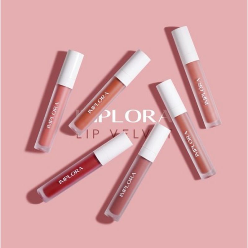 Implora Lip Velvet ORIGINAL 100% BPOM