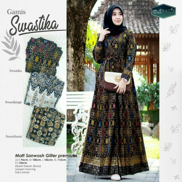 GAMIS BATIK SWASTI SERIES
