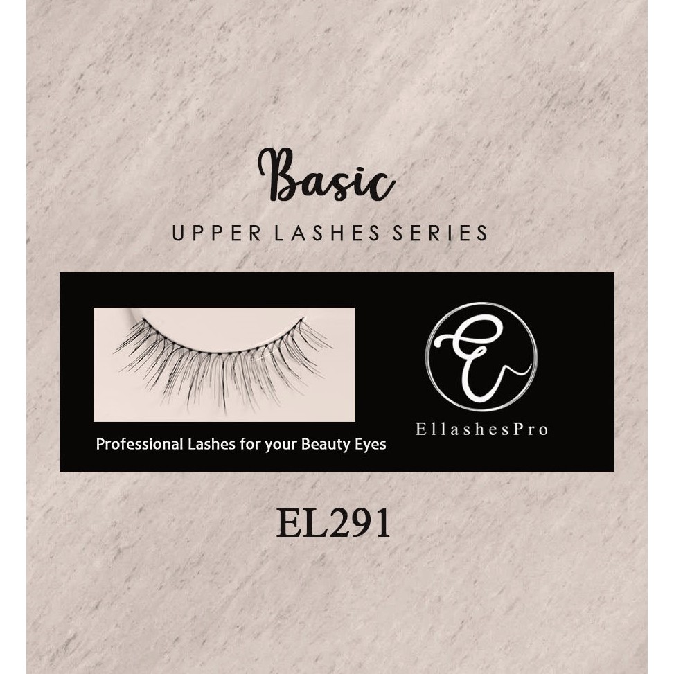 EL291 - BASIC UPPER LASHES SERIES BULU MATA PALSU 100% HANDMADE