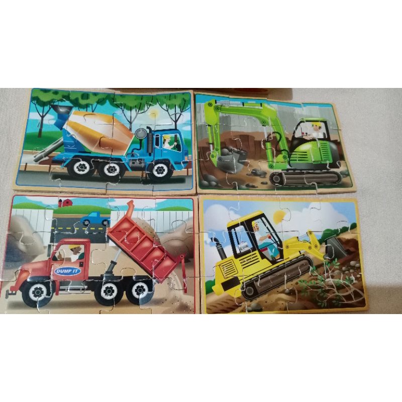 PAKET PUZZLE KAYU