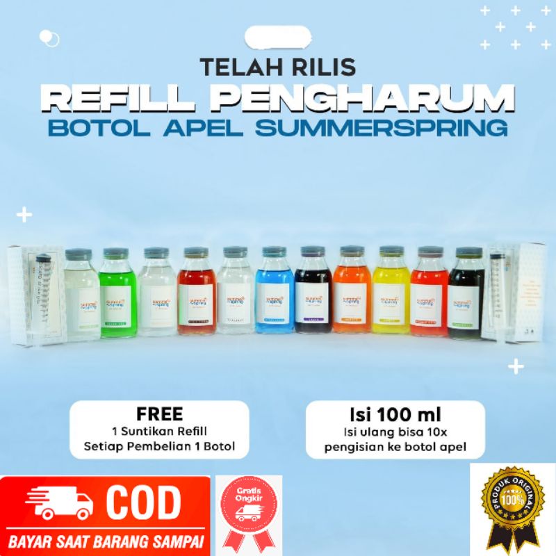 Isi Ulang Refill Apple Summer Spring 100ml