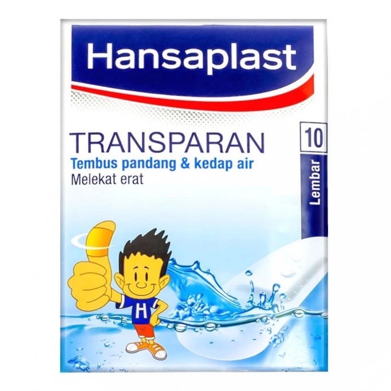 hansaplast transparan 10lembar