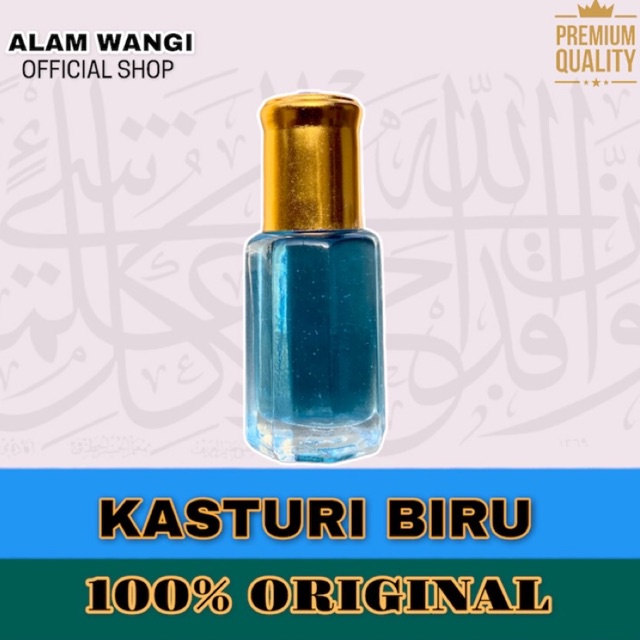 MINYAK KASTURI BIRU ORIGINAL