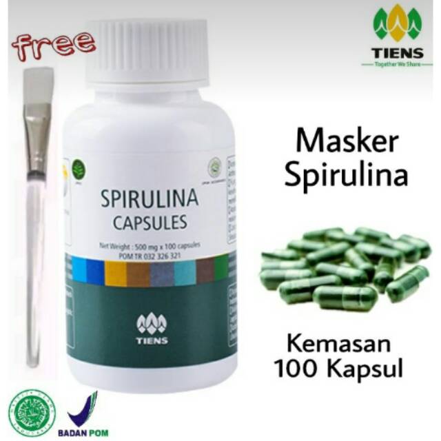 MASKER SPIRULINA TIENS