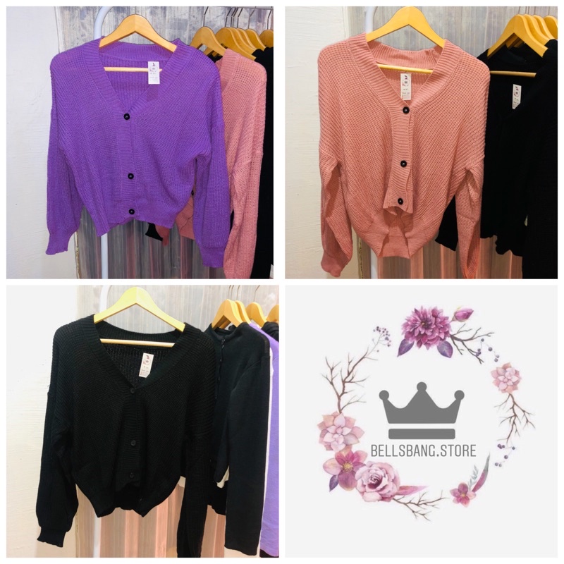 CARDY BIG SIZE SWEATER BASIC RAJUT TEBAL