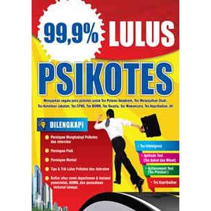 Buku 99,9% Lulus Psikotes