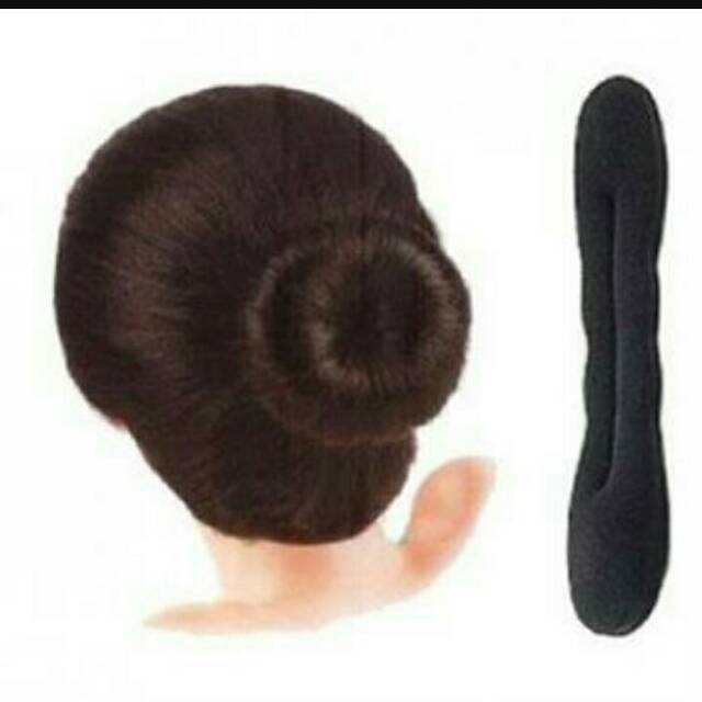 Hair bun sponge