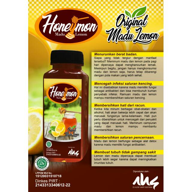 Madu Lemon Honeymon