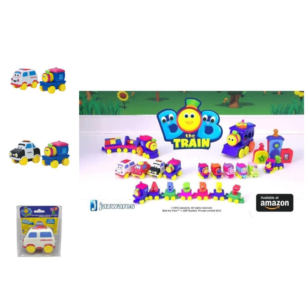 bob the train   push & go train   ambulance
