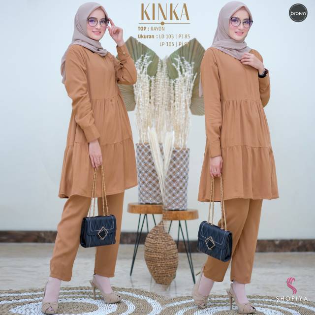 Top+Celana Kinka