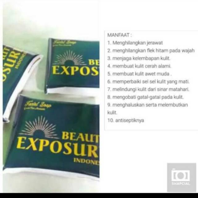 Beauty exposure