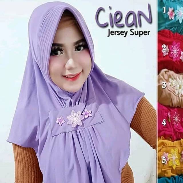 Hijab instan remple depan