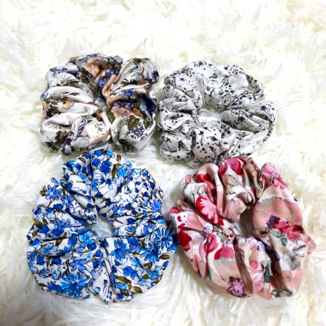 Scrunchie / Kunciran Katun Jepang