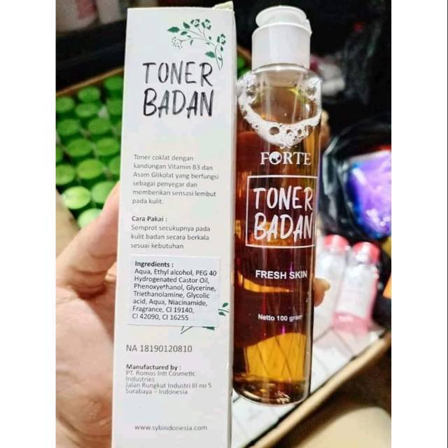 Toner badan forte