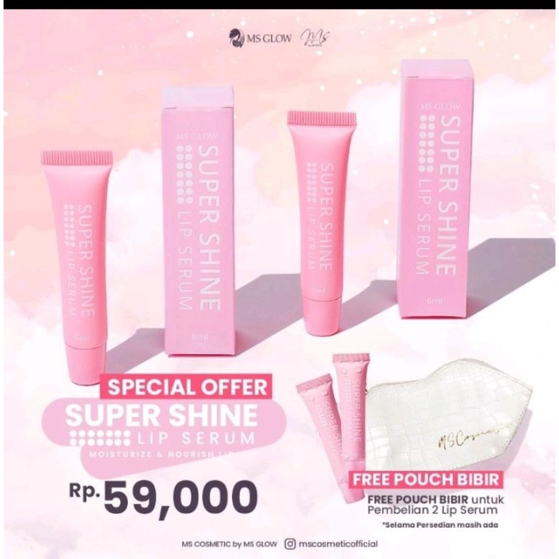 MS GLOW SUPER SHINE LIP SERUM