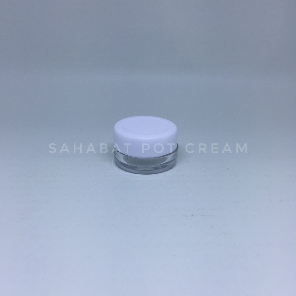 Pot cream 5gr putih bening