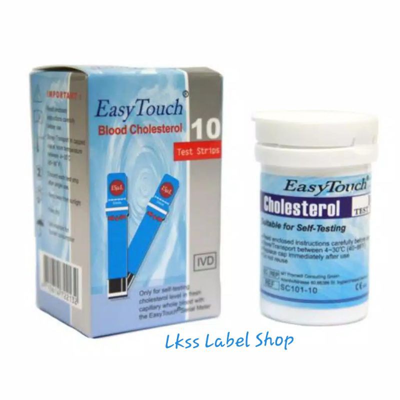 Strip Easy touch Cholesterol isi 10 strip