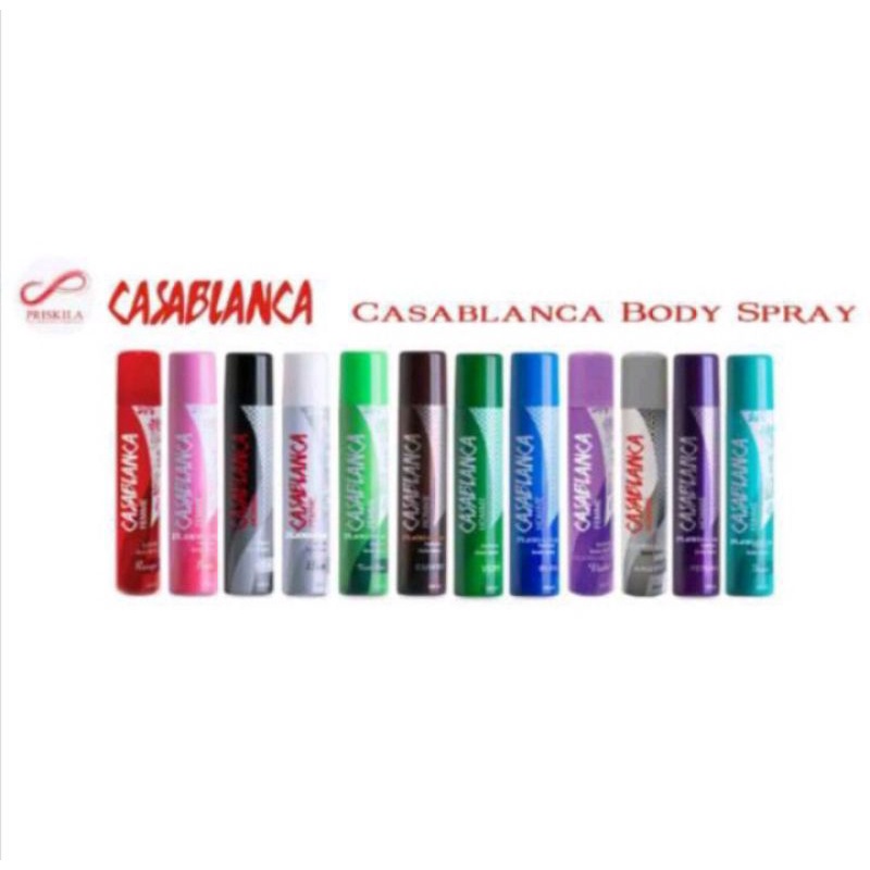 Parfume Casablanka Kaleng 100Ml
