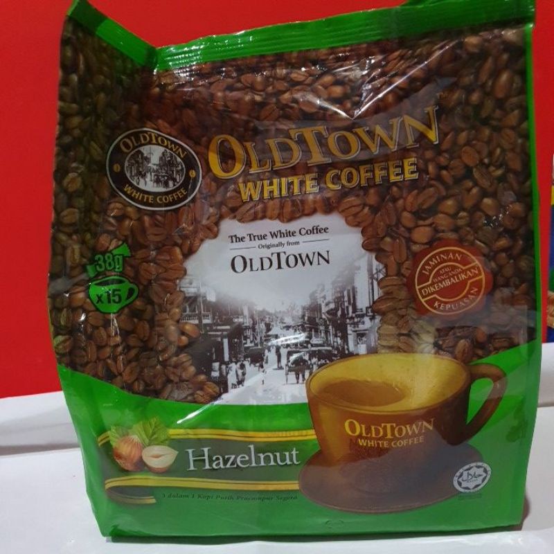 Oldtown hazelnut White Coffee