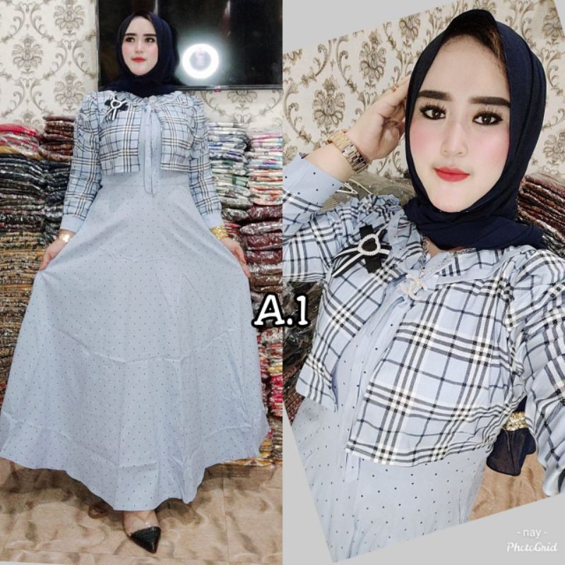 gamis rempel terbaru