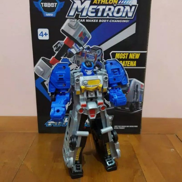Mainan robot Athlon Metron - Mainan Robot mini kereta api