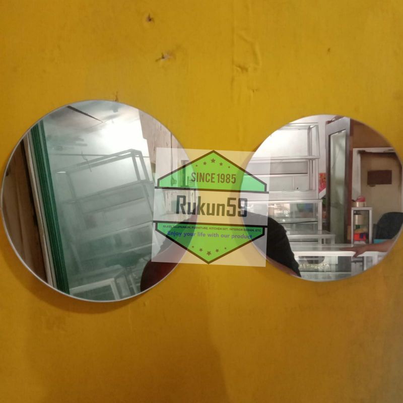 Cermin Bulat Diameter 30