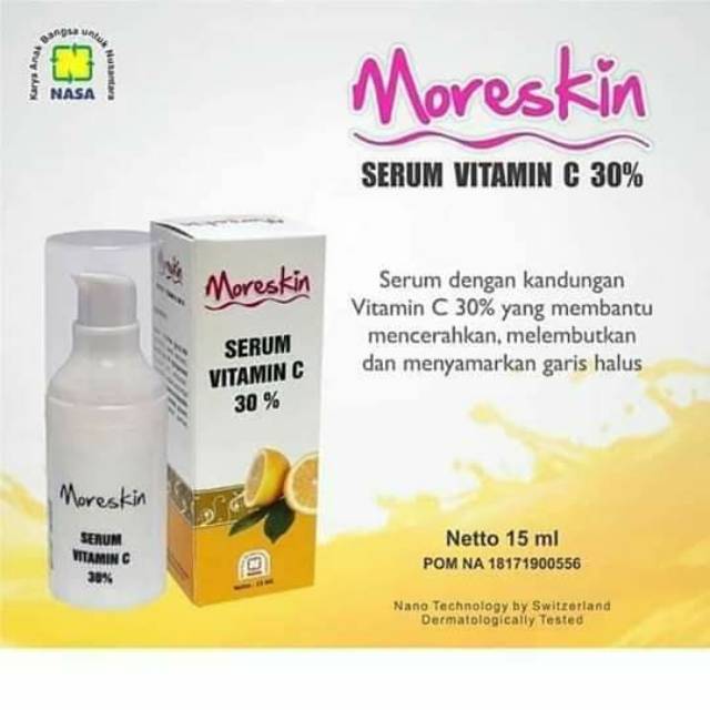 Moreskin serum vitamin C