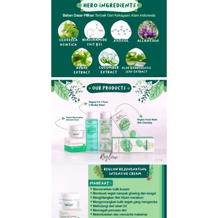 Reglow paket skincare