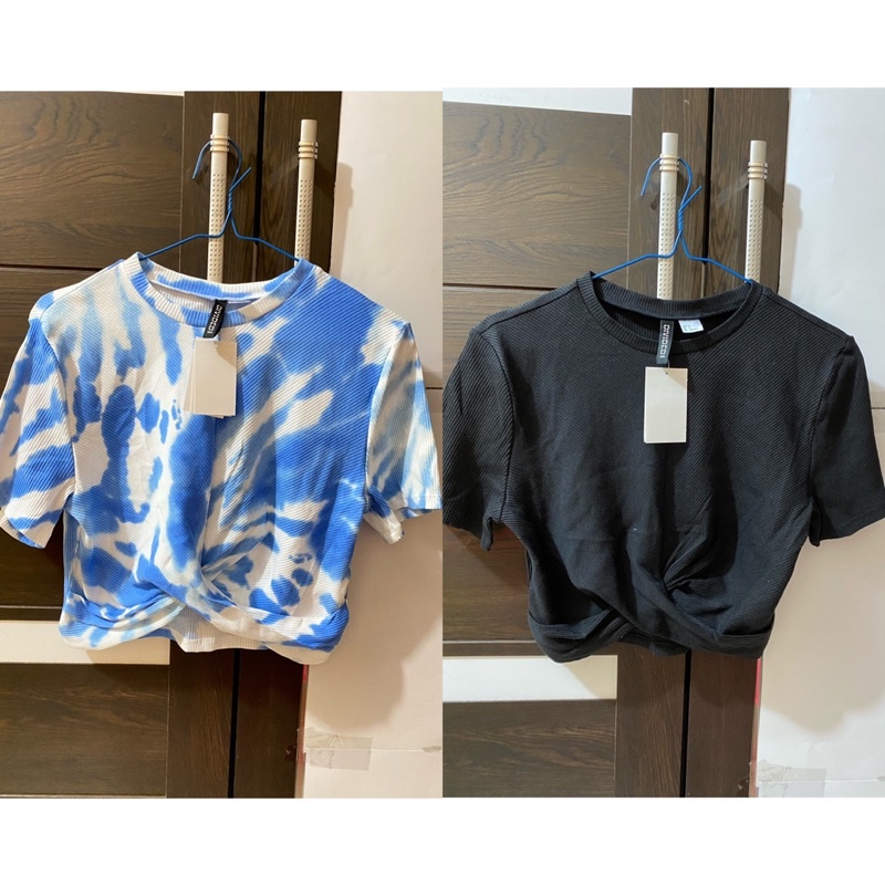 Crop Tied Print
