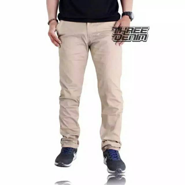 Celana Chino Cream