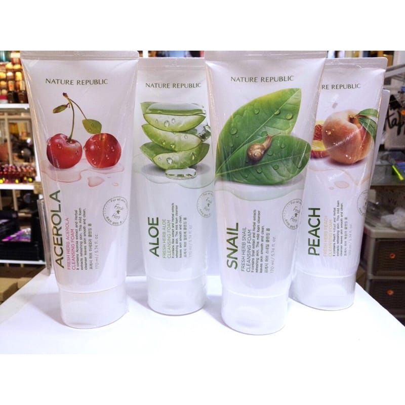 Nature Republic Foam Cleanser