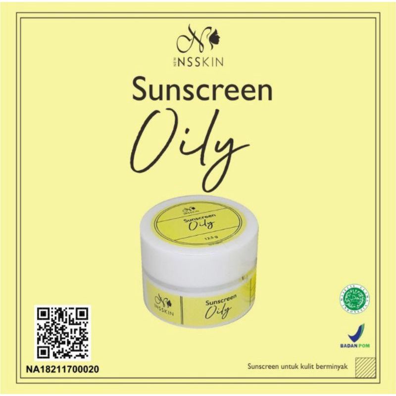 (BISA COD)  NEW NSSKIN SUNSCREEN OILY