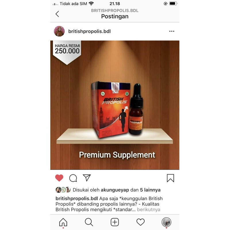 British propolis