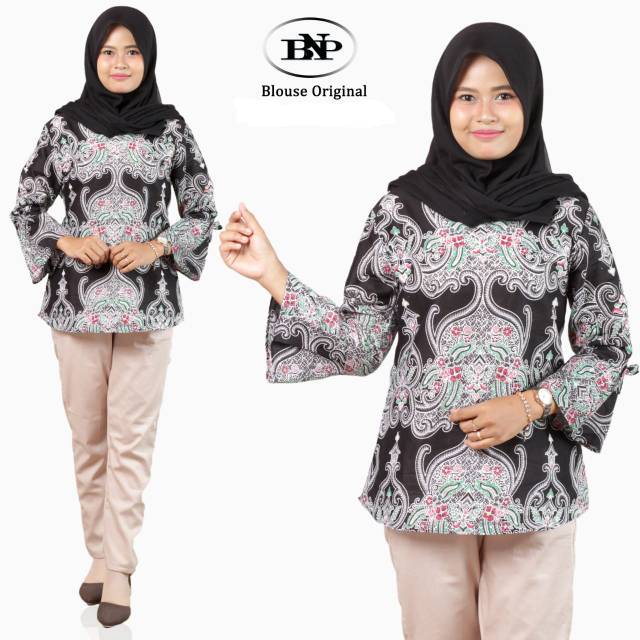 Atasan wanita blouse batik