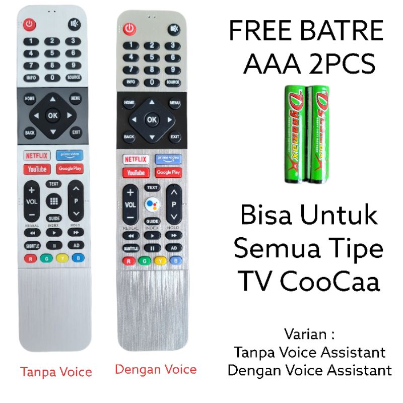 Remote Tv Coocaa Android Dengan Voice Dan Case
