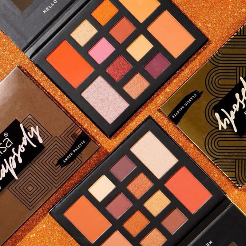 Salsa pallette eyeshadow plus blush on original
