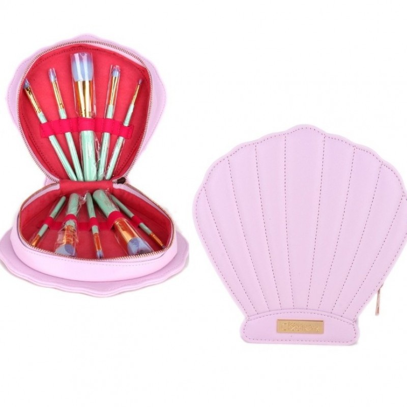 BEAUTY CREATIONS 10pc Sea Shell Brush Set