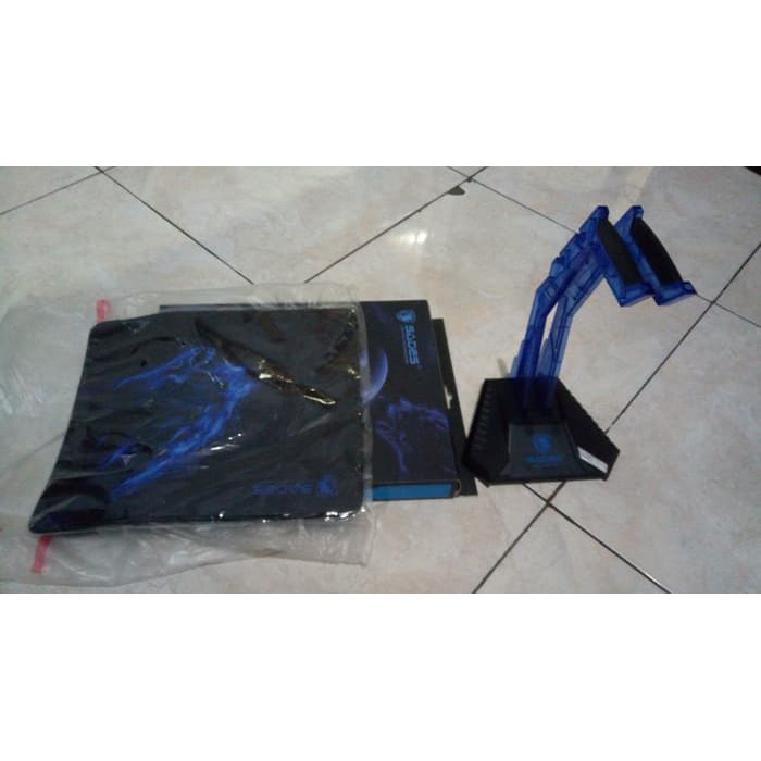 Headset stand + Mouse-pad SADES ORI.