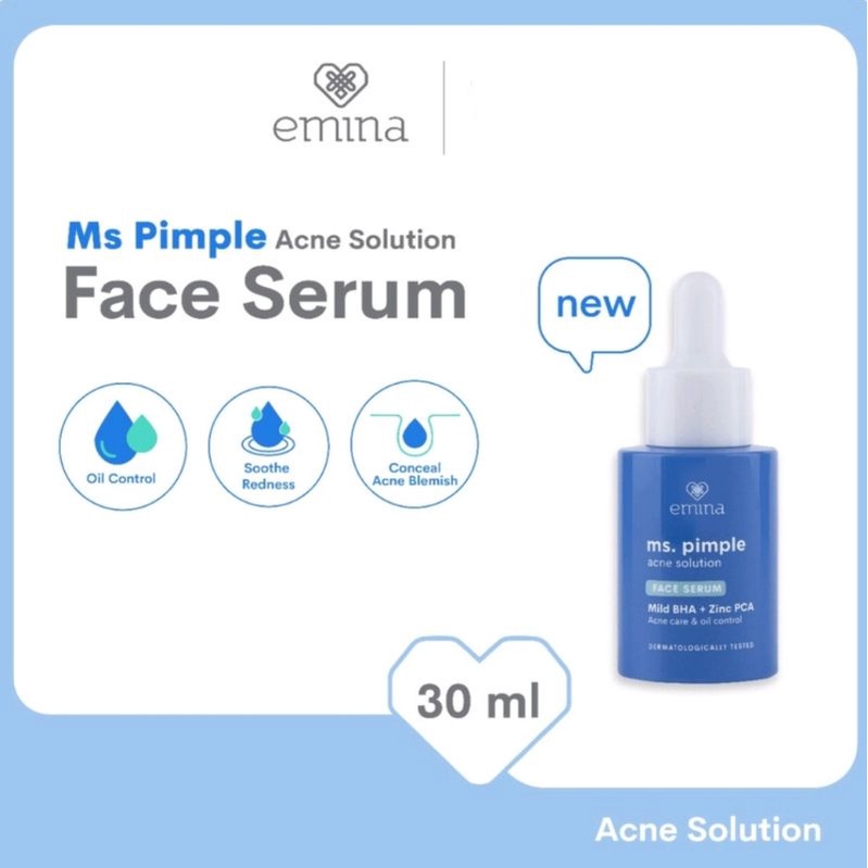 EMINA MS.PIMPLE ACNE SOLUTION FACE SERUM