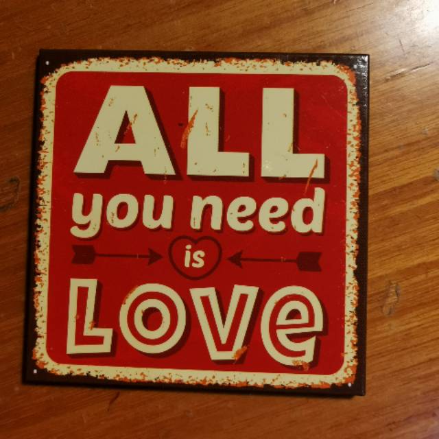 Tempelan kulkas love