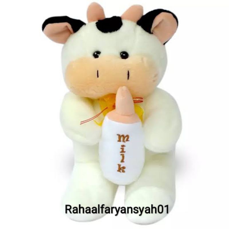Boneka Sapi Dot Size M SNI 30 cm