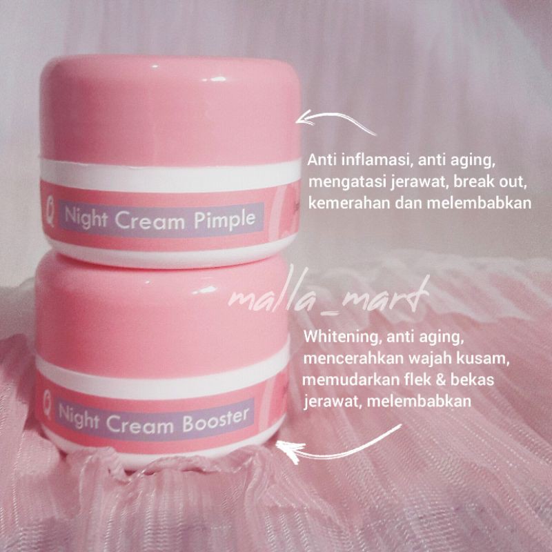 dr. Qky NIGHT CREAM PIMPLE / BOOSTER