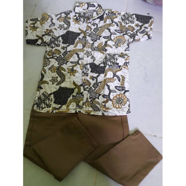 Preloved kemeja batik anak